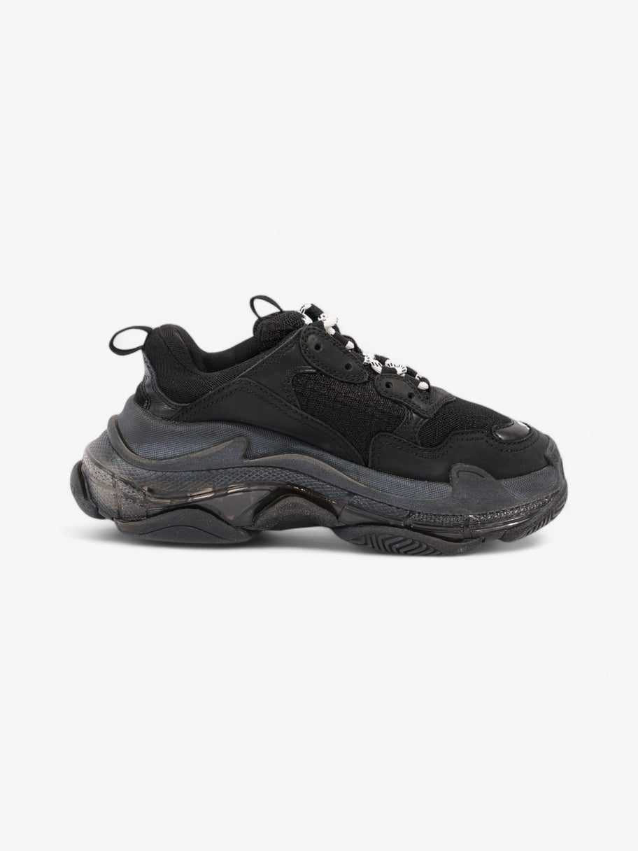 Balenciaga Triple S Clear Sole Black Mesh EU 38 UK 5 Image 6
