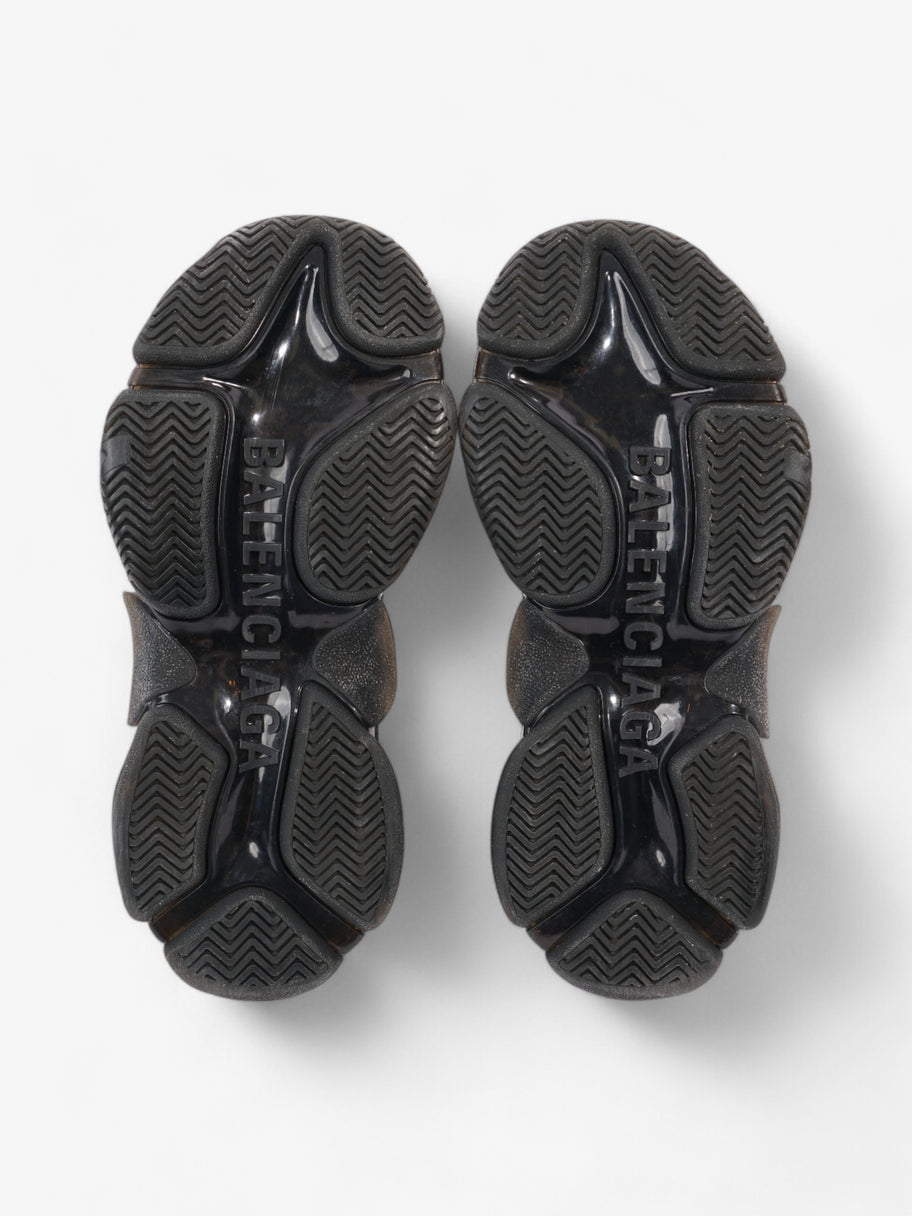 Balenciaga Triple S Clear Sole Black Mesh EU 38 UK 5 Image 8