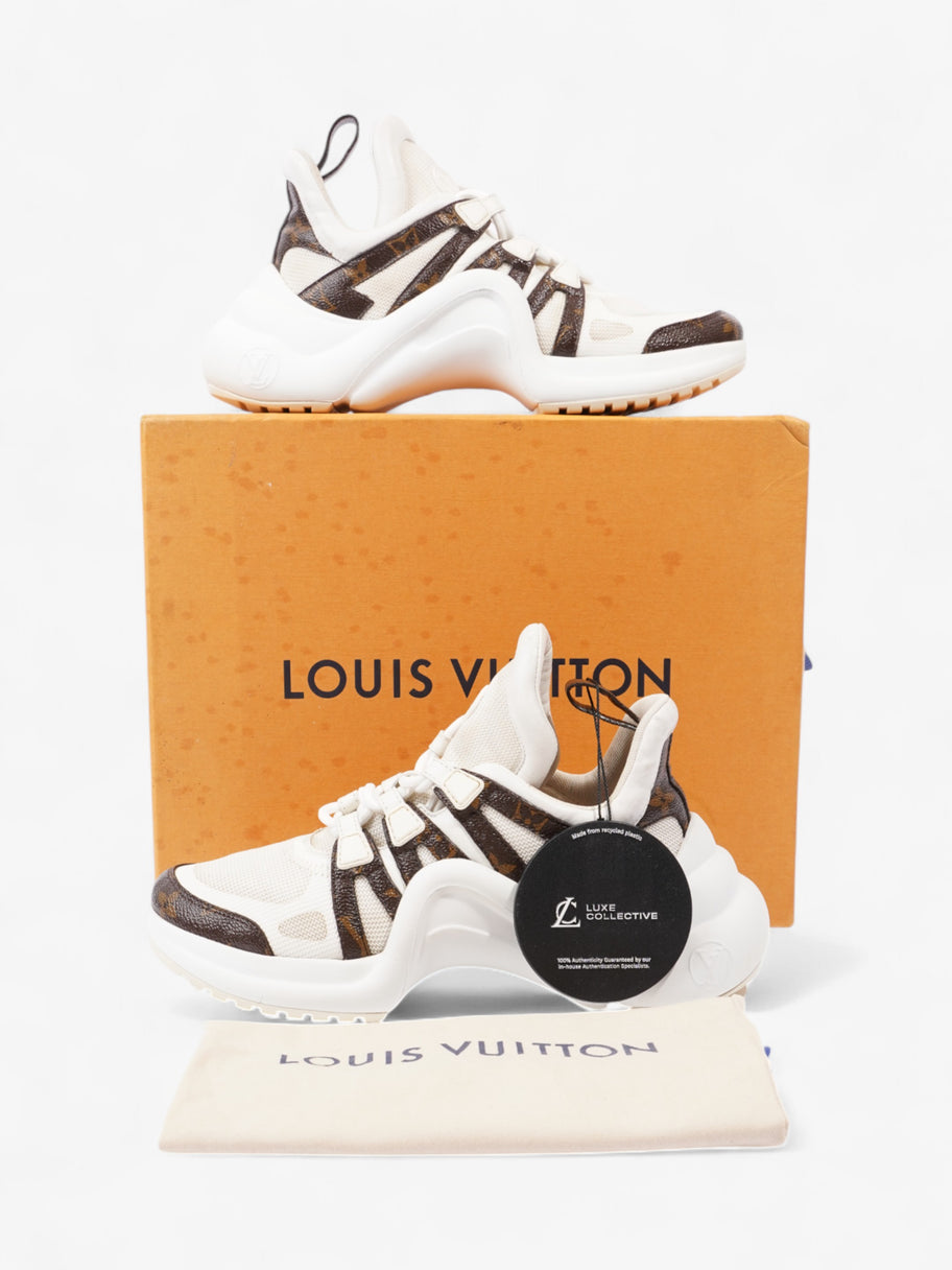 Louis Vuitton Archlight White  / Monogram Mesh EU 38 UK 5 Image 10