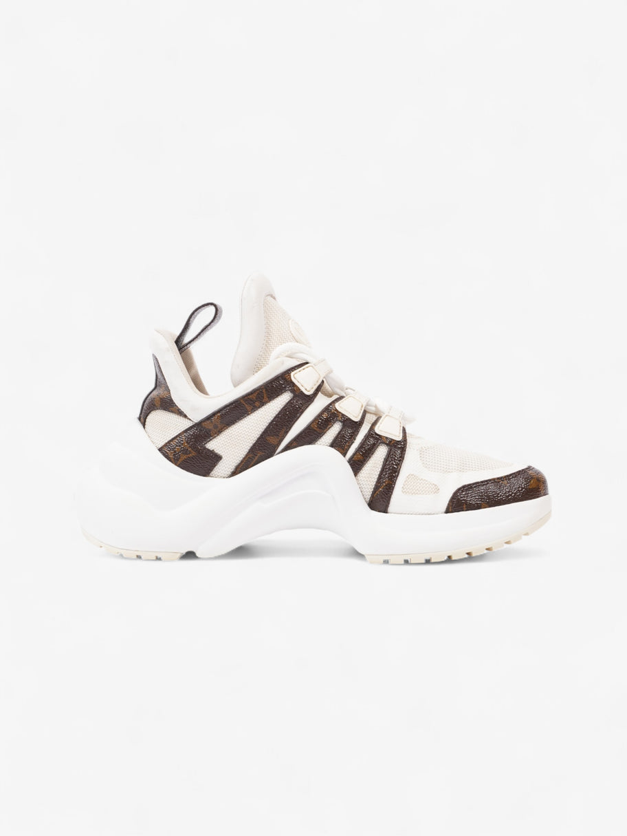 Louis Vuitton Archlight White  / Monogram Mesh EU 38 UK 5 Image 4