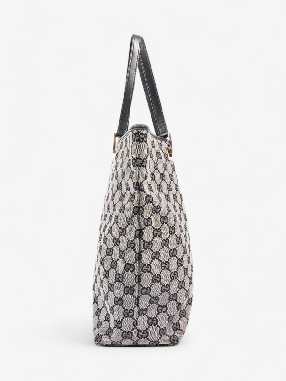 Gucci GG Tote Bag GG Supreme / Black Canvas Image 3