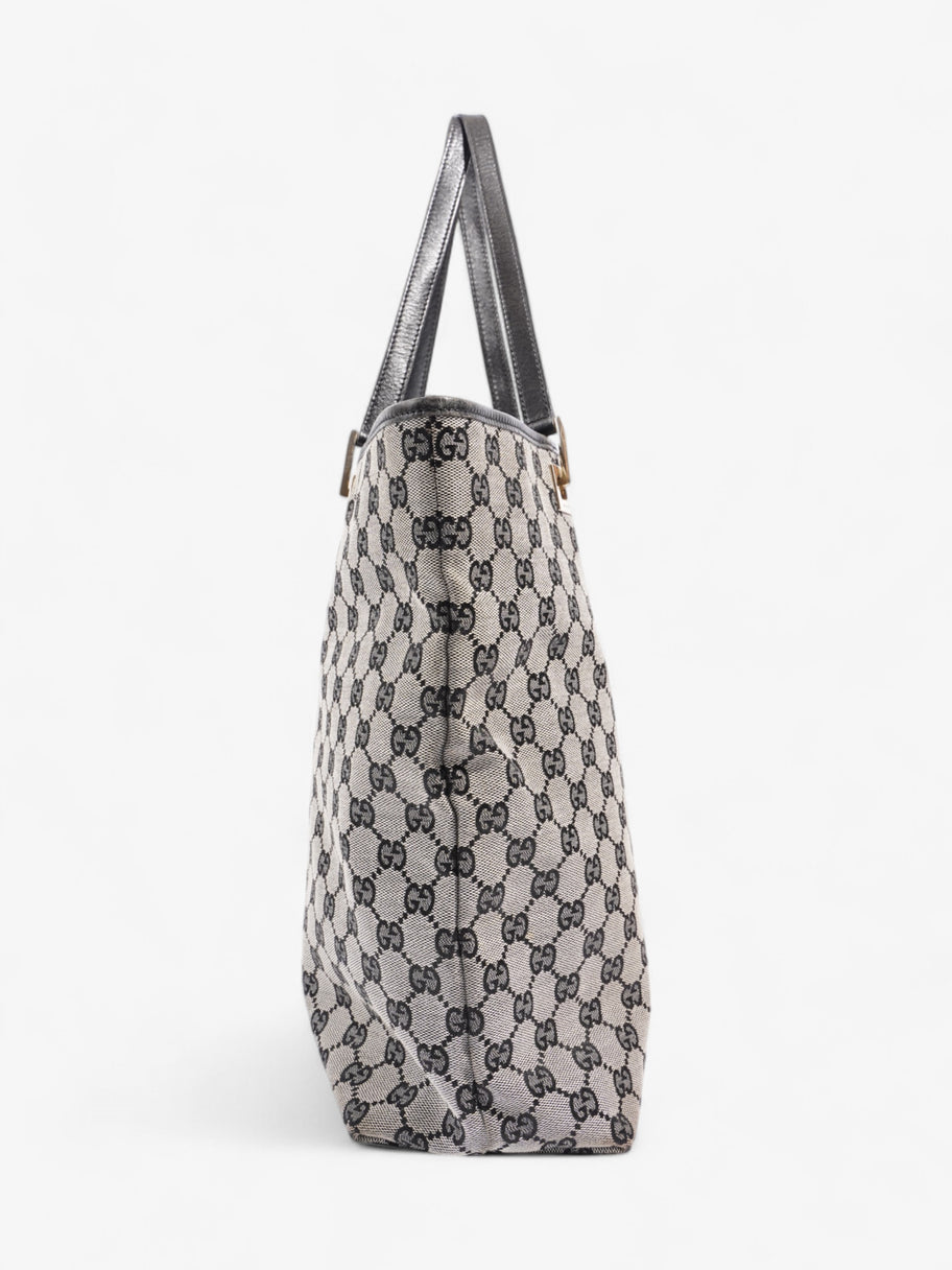 Gucci GG Tote Bag GG Supreme / Black Canvas Image 5