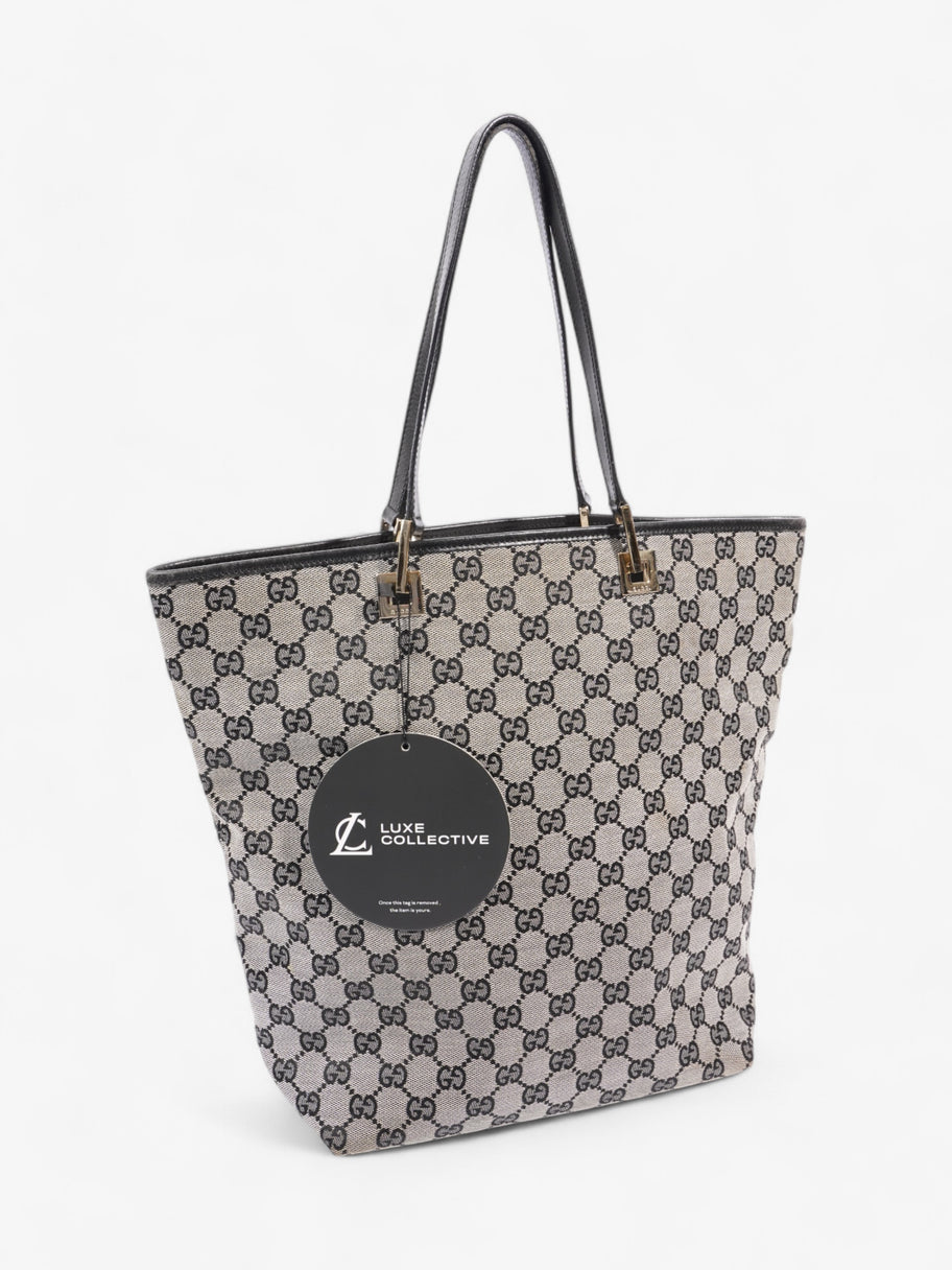Gucci GG Tote Bag GG Supreme / Black Canvas Image 9
