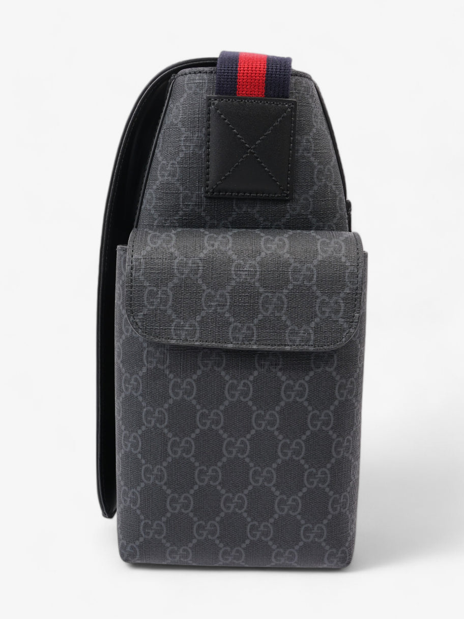 Gucci GG Diaper Bag GG Supreme / Black Coated Canvas Medium Image 5