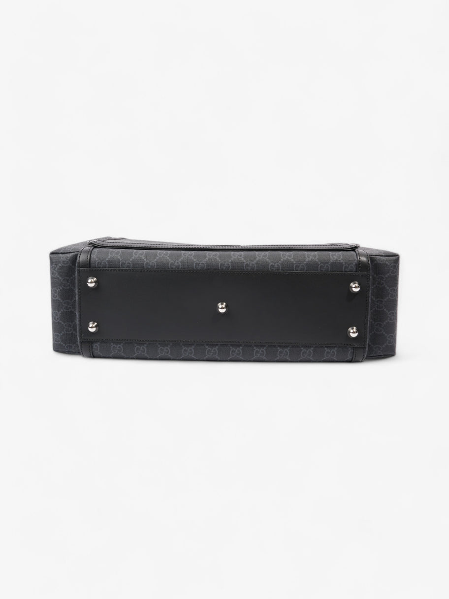 Gucci GG Diaper Bag GG Supreme / Black Coated Canvas Medium Image 6