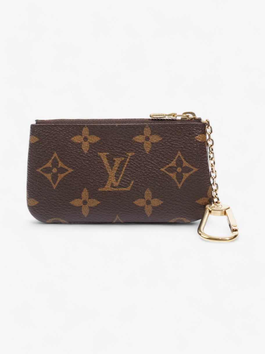 Louis Vuitton Pochette Cles Coin Purse Monogram Coated Canvas Image 2