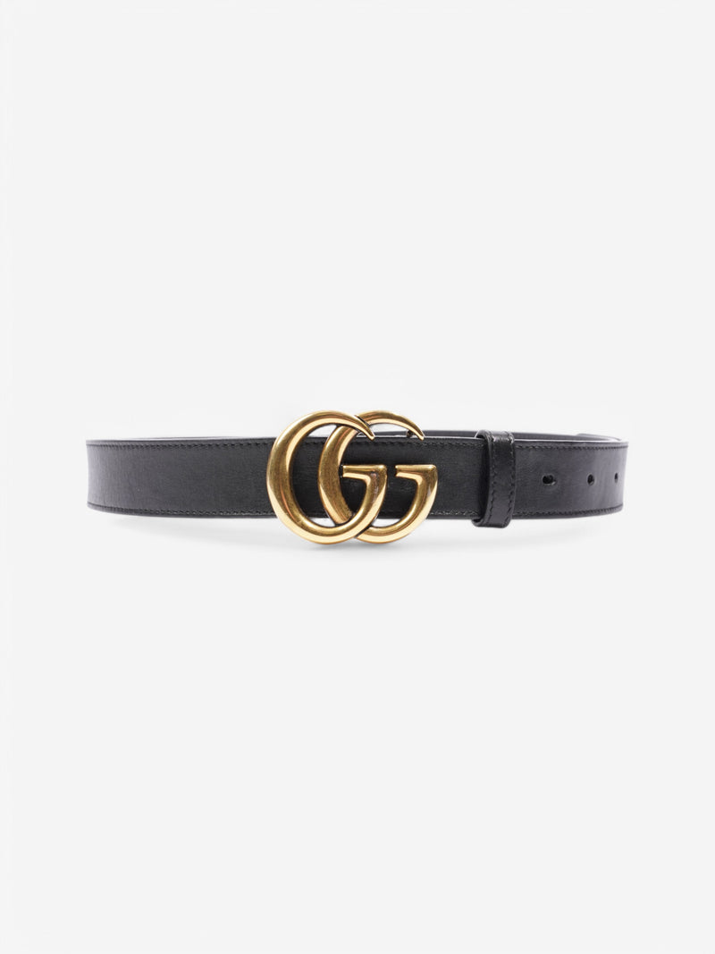  Gucci Marmont Belt Black Leather 80cm 32