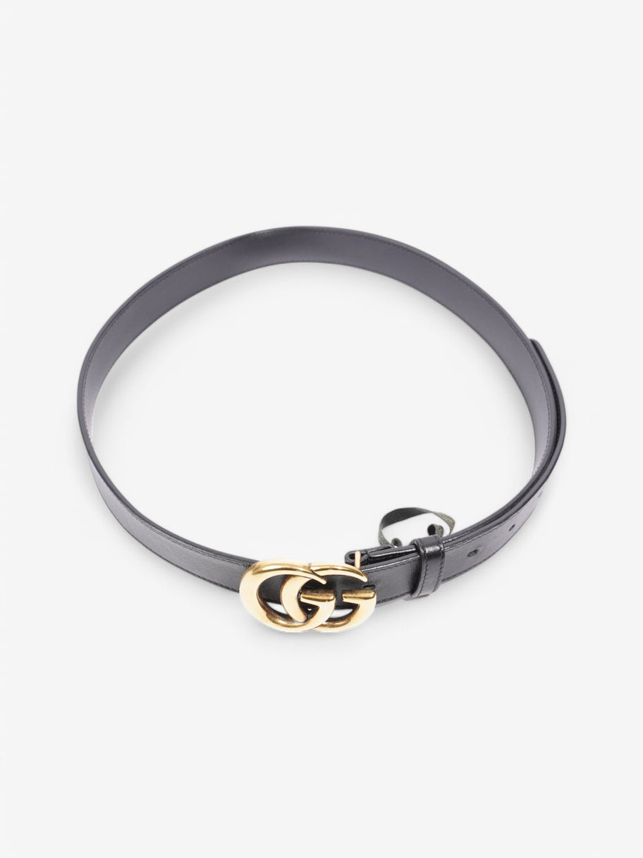Gucci Marmont Belt Black Leather 80cm 32