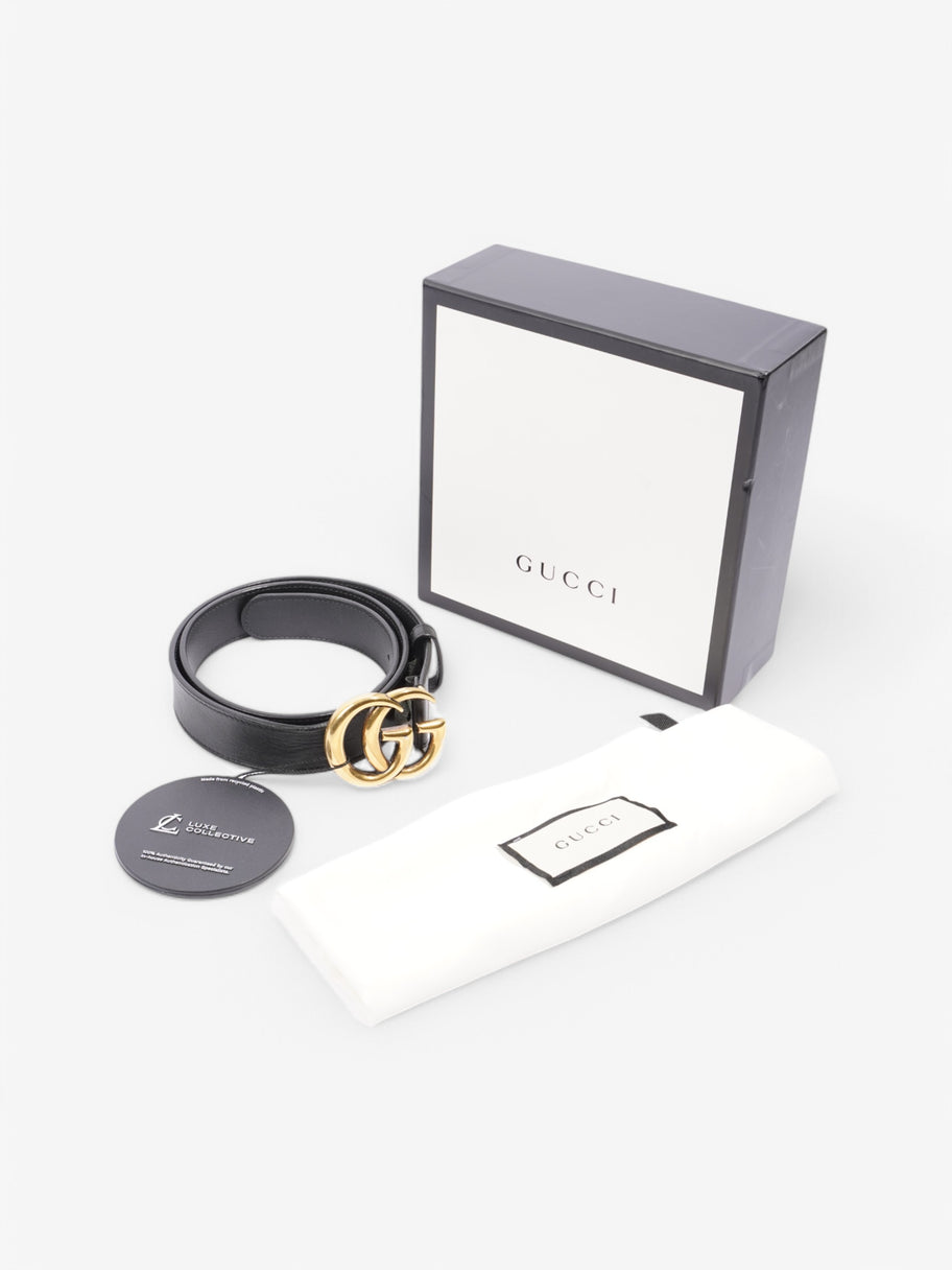 Gucci Marmont Belt Black Leather 80cm 32