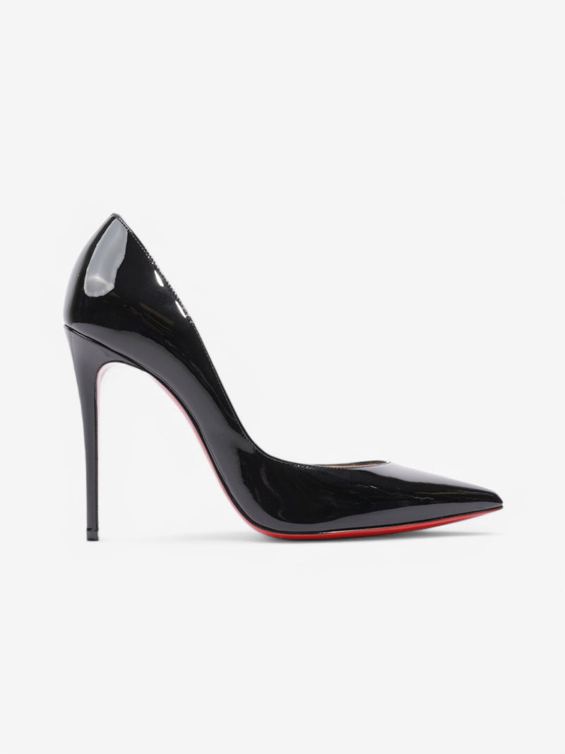 Christian Louboutin Iriza  100 Black Patent Leather EU 37 UK 4
