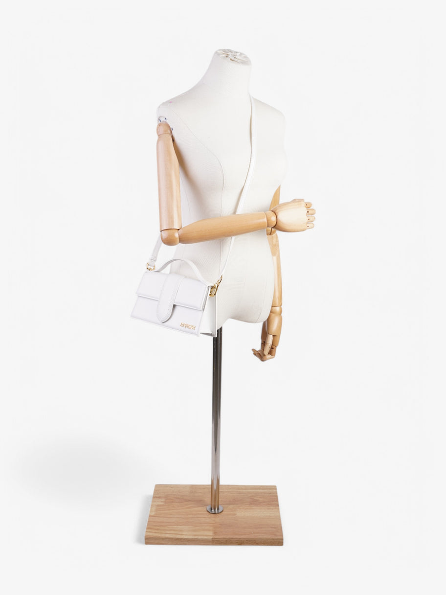 Jacquemus Le Bambino Long White Leather Image 2