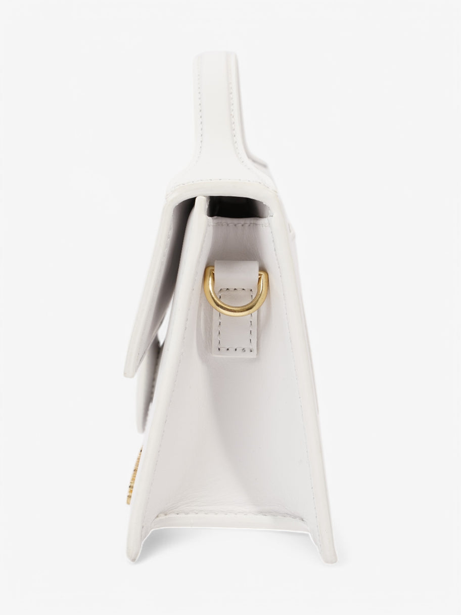 Jacquemus Le Bambino Long White Leather Image 3