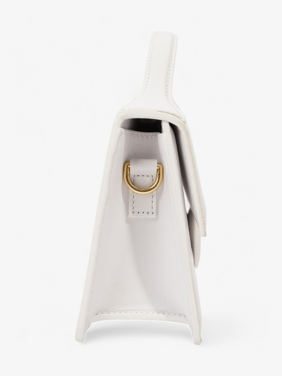 Jacquemus Le Bambino Long White Leather Image 5