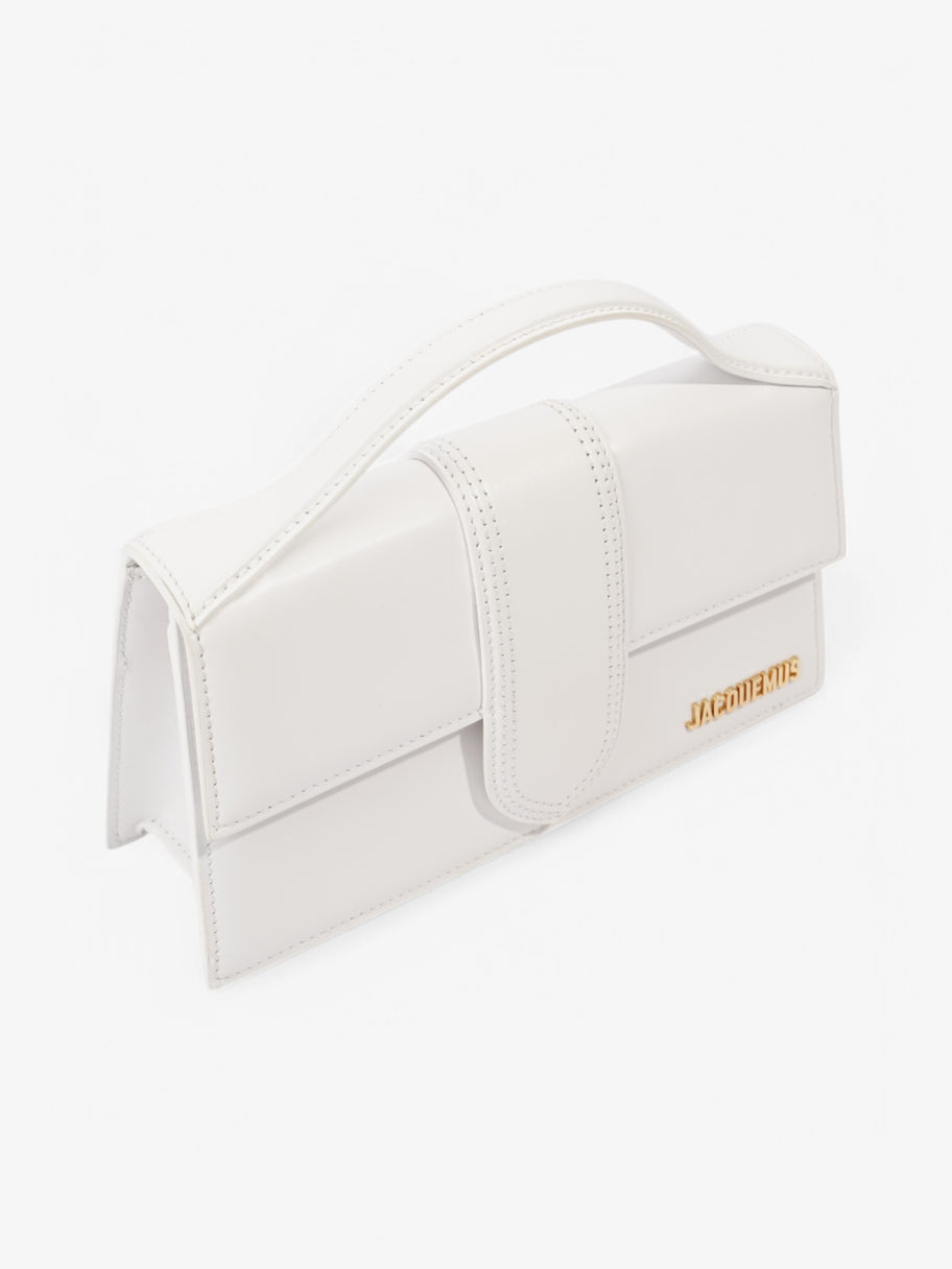 Jacquemus Le Bambino Long White Leather Image 7