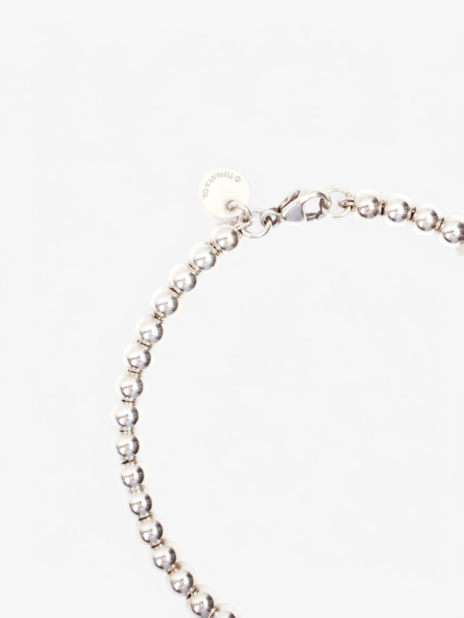 Tiffany and Co Heart Tag Bracelet Red Silver Sterling Image 3