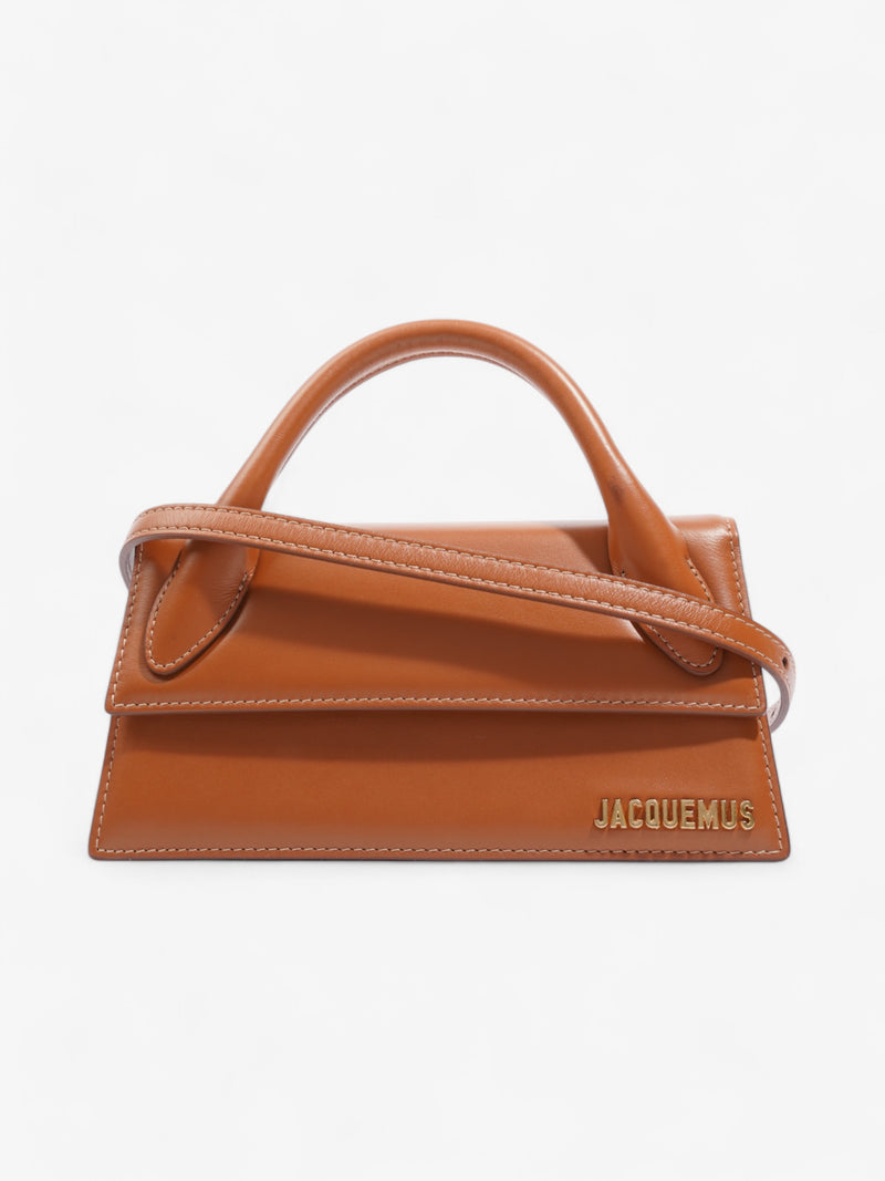  Jacquemus Le Chiquito Long Brown Leather