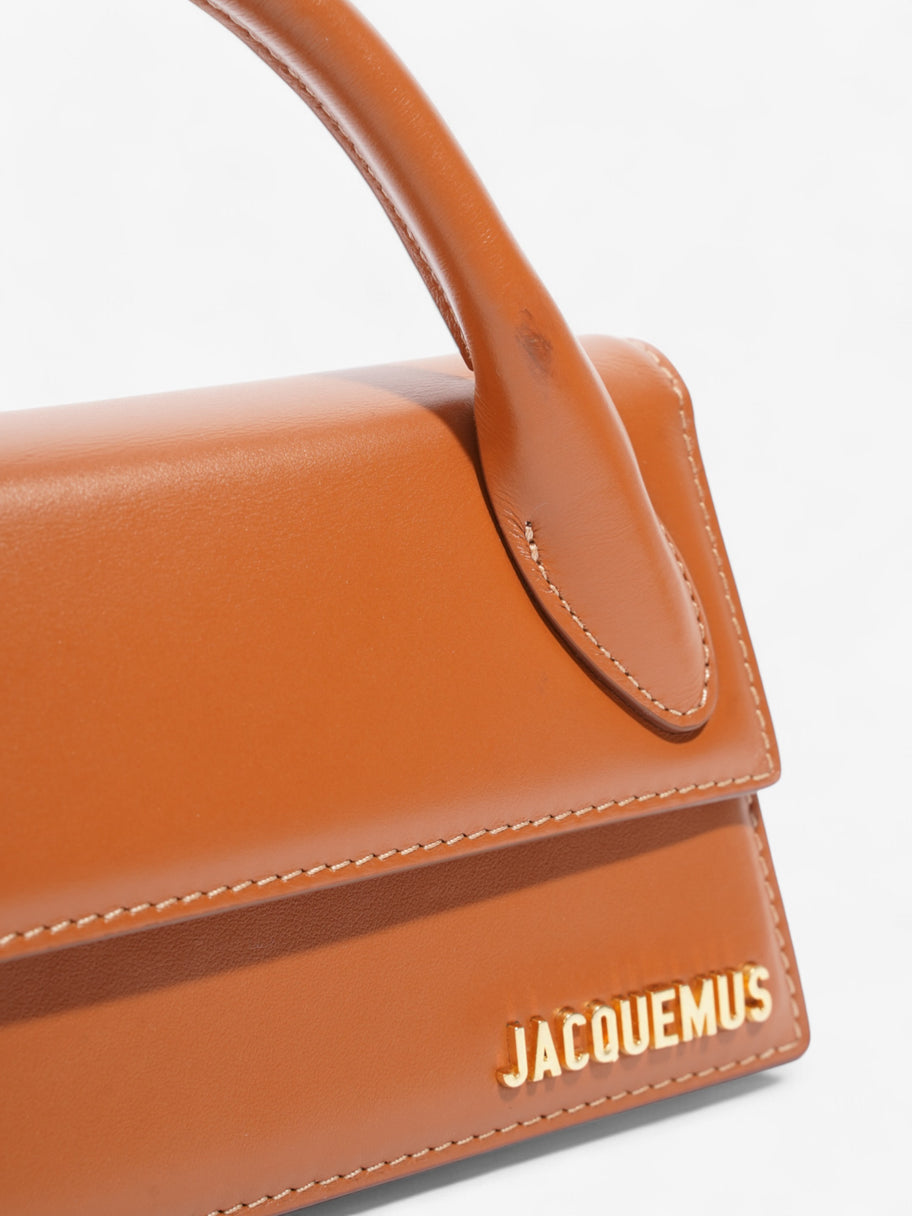 Jacquemus Le Chiquito Long Brown Leather Image 7
