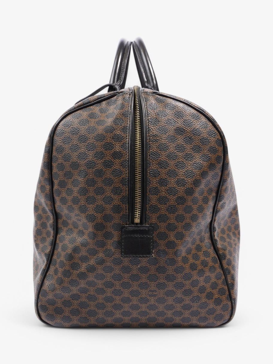 Celine Macadam Holdall Brown Coated Canvas 45 Image 3
