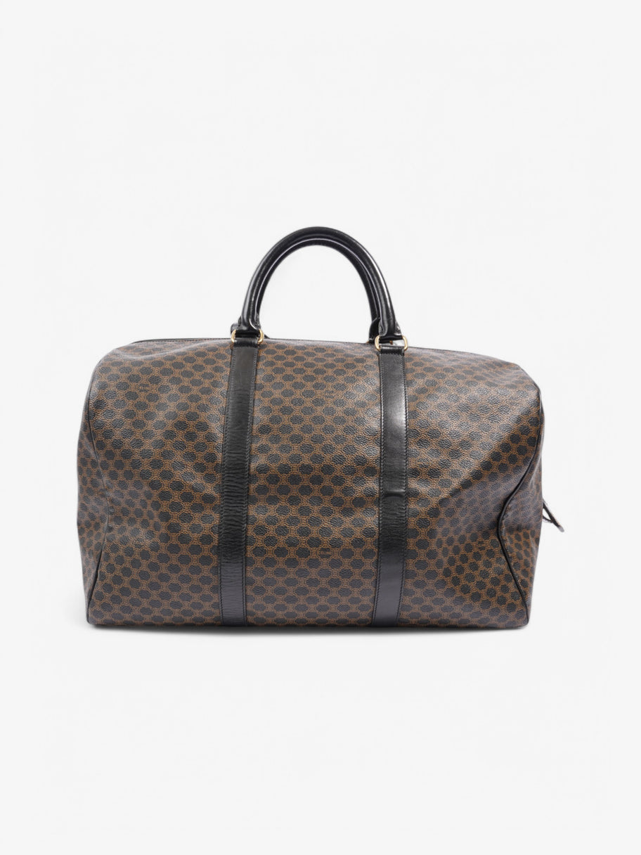 Celine Macadam Holdall Brown Coated Canvas 45 Image 4