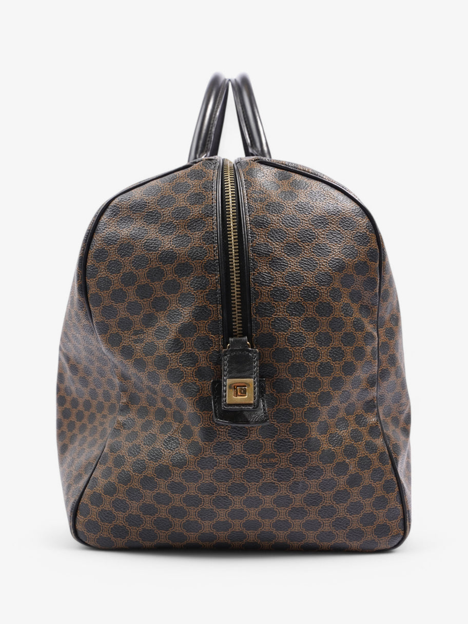 Celine Macadam Holdall Brown Coated Canvas 45 Image 5