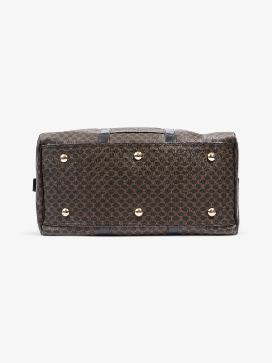 Celine Macadam Holdall Brown Coated Canvas 45 Image 6