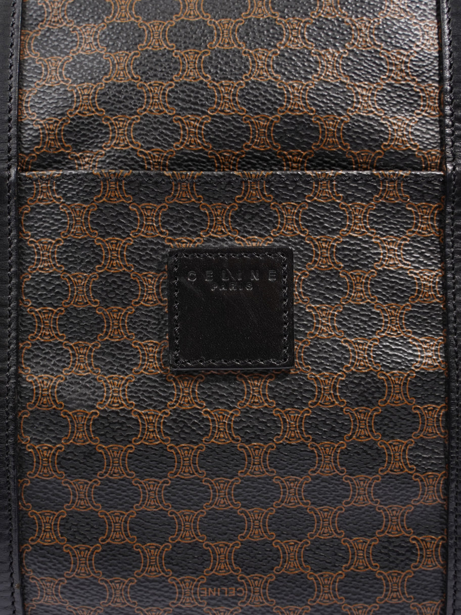 Celine Macadam Holdall Brown Coated Canvas 45 Image 7