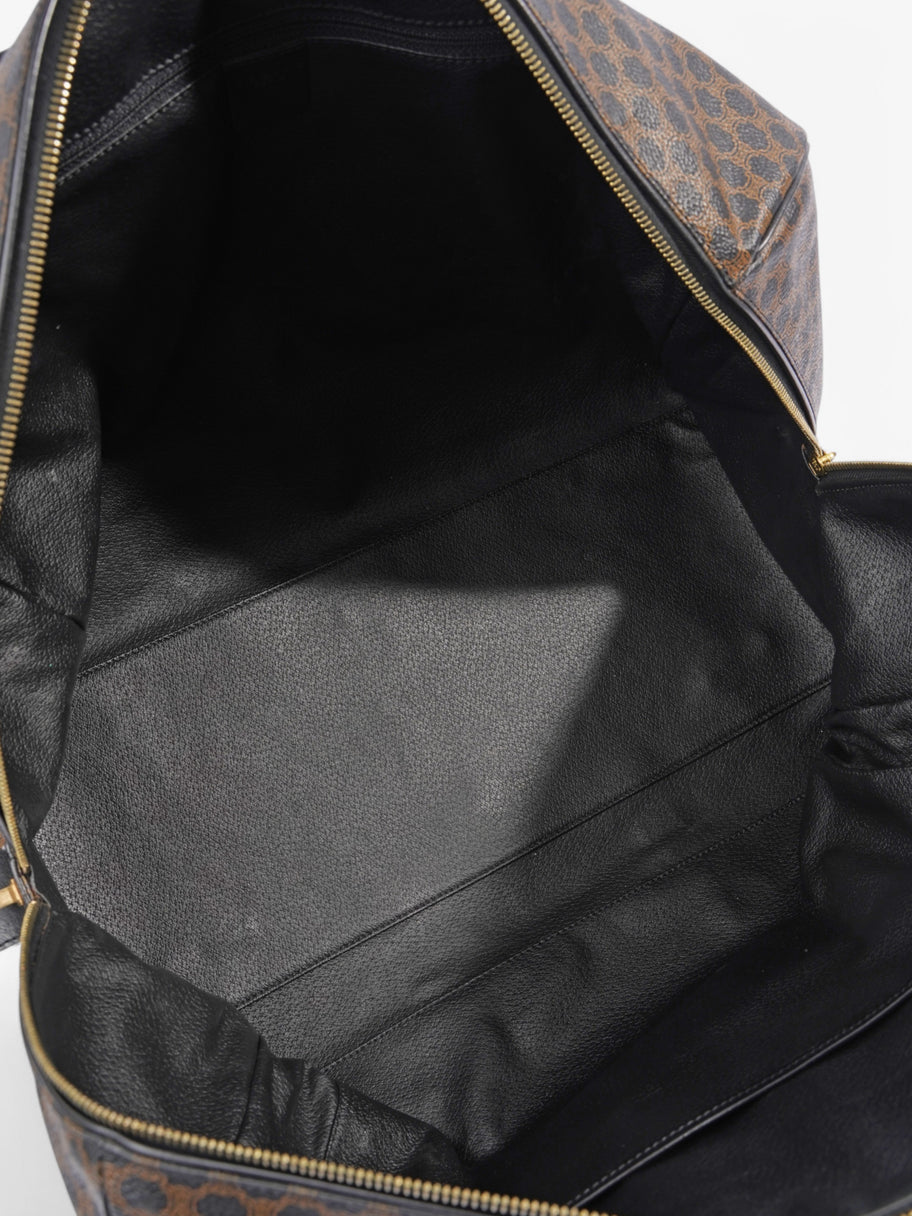 Celine Macadam Holdall Brown Coated Canvas 45 Image 8