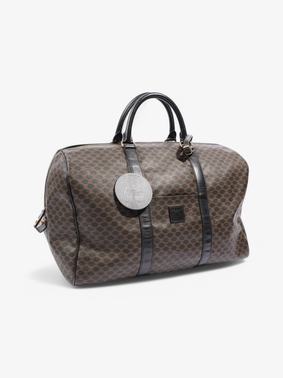 Celine Macadam Holdall Brown Coated Canvas 45 Image 9