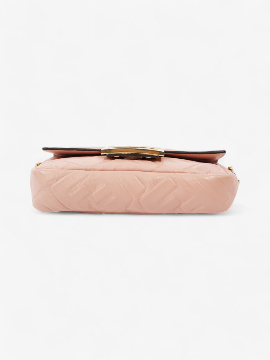 Fendi Baguette Light Rose Nappa Leather Mini Image 6