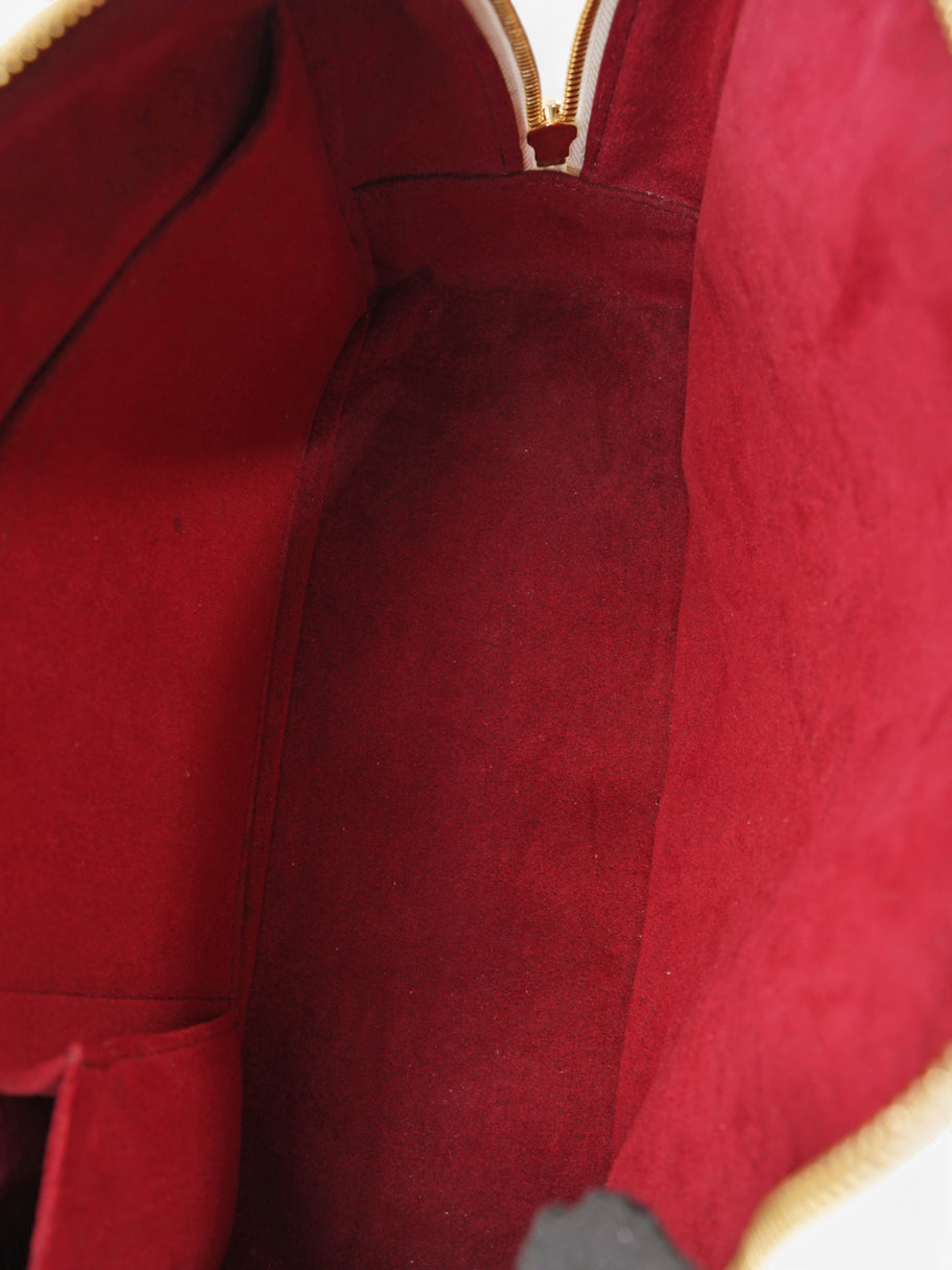 Louis Vuitton Louis Vuitton x Murakami Monogram Multicolor Trouville Bag White  / Multicolour Coated Canvas Image 8