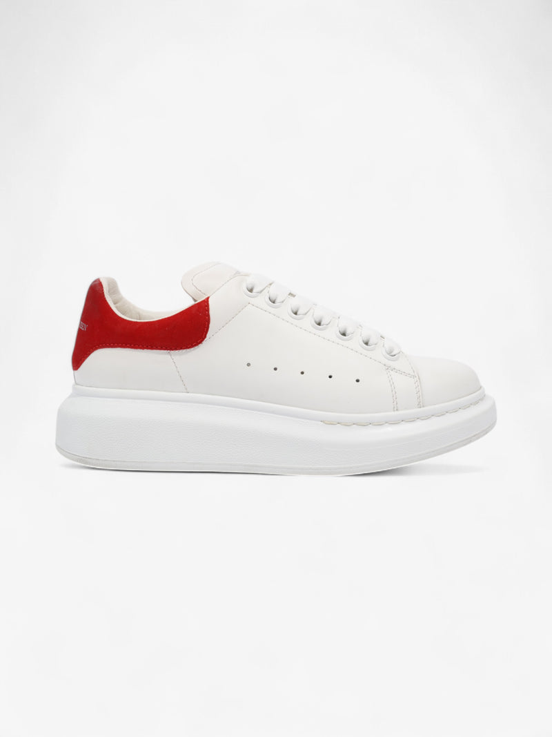  Alexander McQueen Oversized Sneaker White / Red Tab Leather EU 37 UK 4