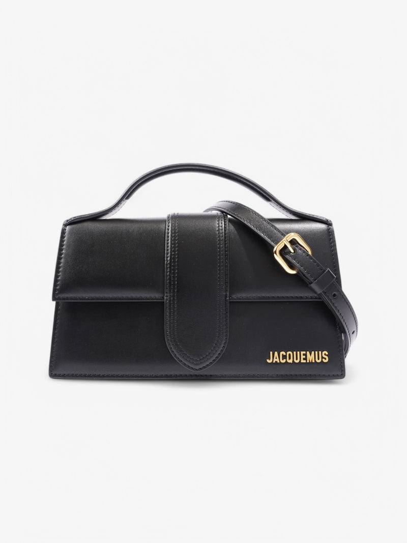  Jacquemus Le Bambino Black Leather Long