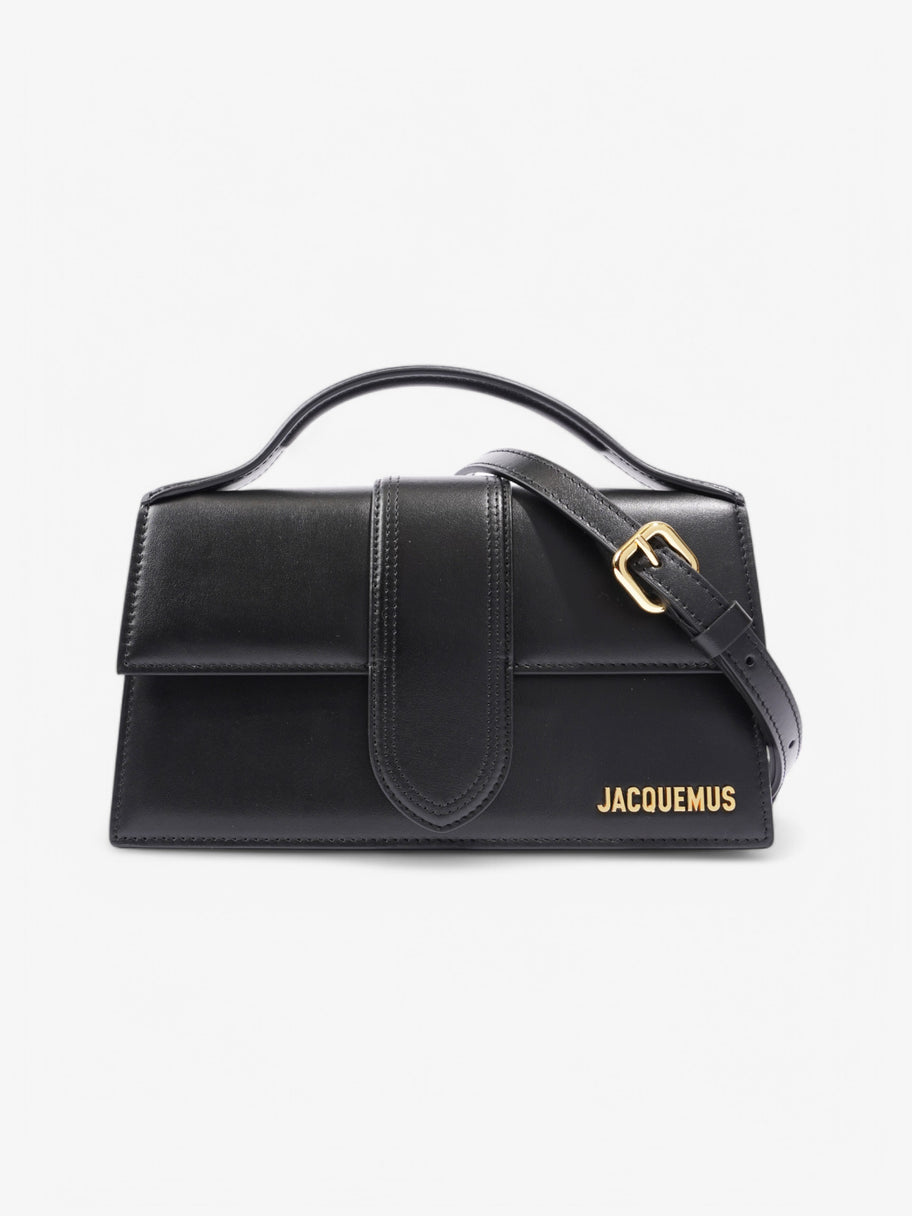 Jacquemus Le Bambino Black Leather Long Image 1