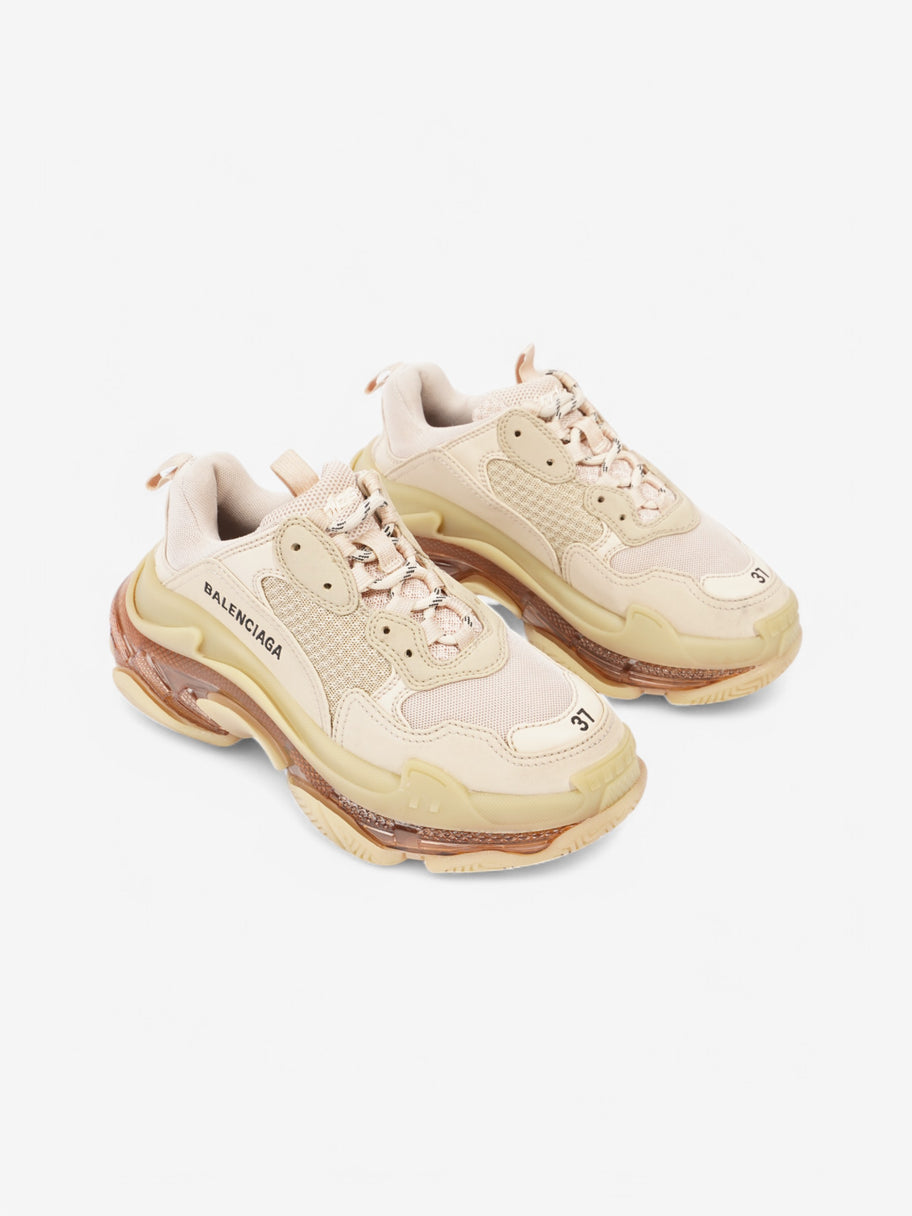Balenciaga Triple S Clear Sole Beige  Mesh EU 37 UK 4 Image 2