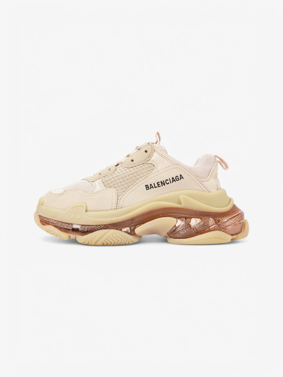 Balenciaga Triple S Clear Sole Beige  Mesh EU 37 UK 4 Image 5