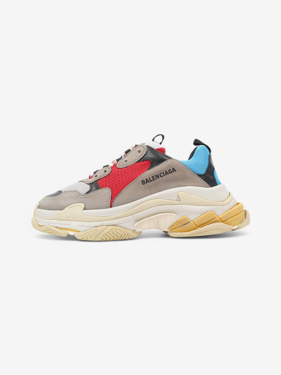 Balenciaga Triple S Grey / Red / Blue Mesh EU 42 UK 8 Image 5