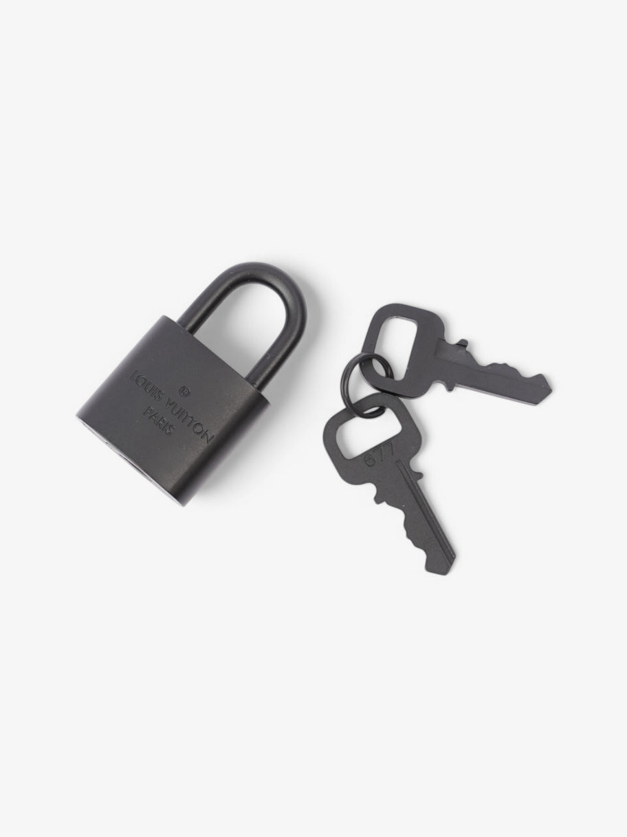 Louis Vuitton Keepall Bandouliere Monogram Shadow / Black Embossed Leather 50 Image 6