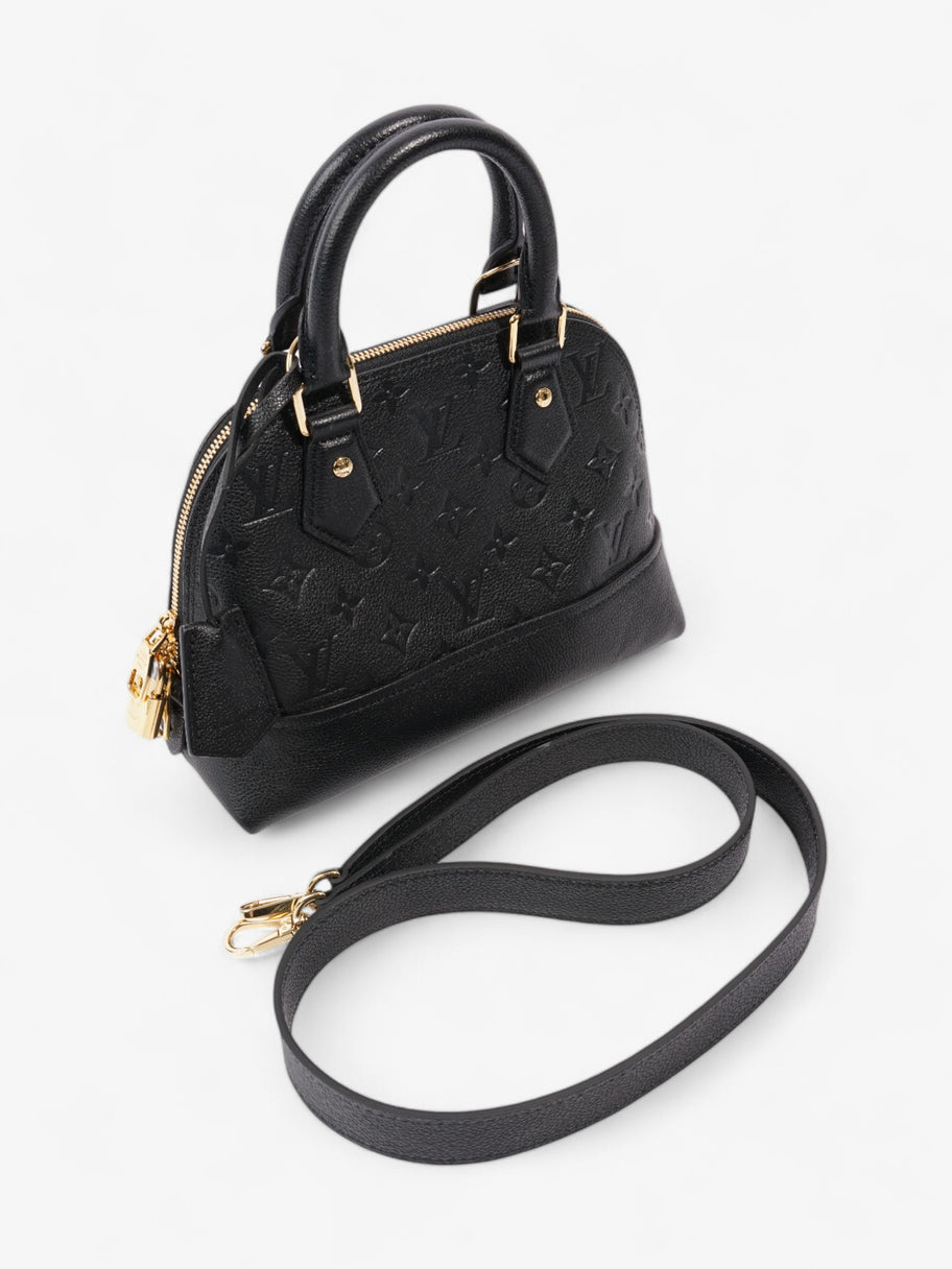 Louis Vuitton Alma Monogram Empreinte / Black Empreinte Leather BB Image 7