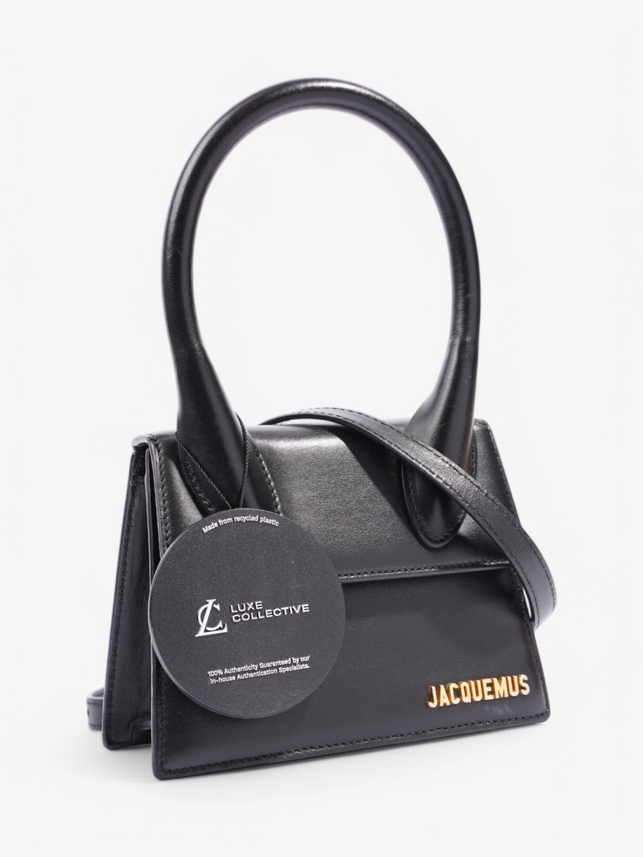 Jacquemus Le Chiquito Black Leather Moyen Image 10