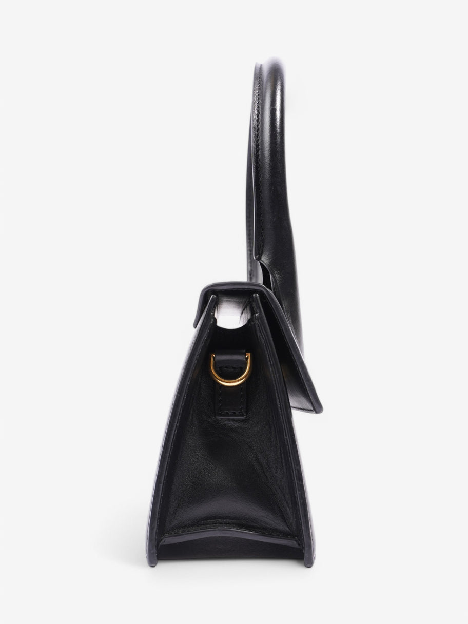 Jacquemus Le Chiquito Black Leather Moyen Image 5