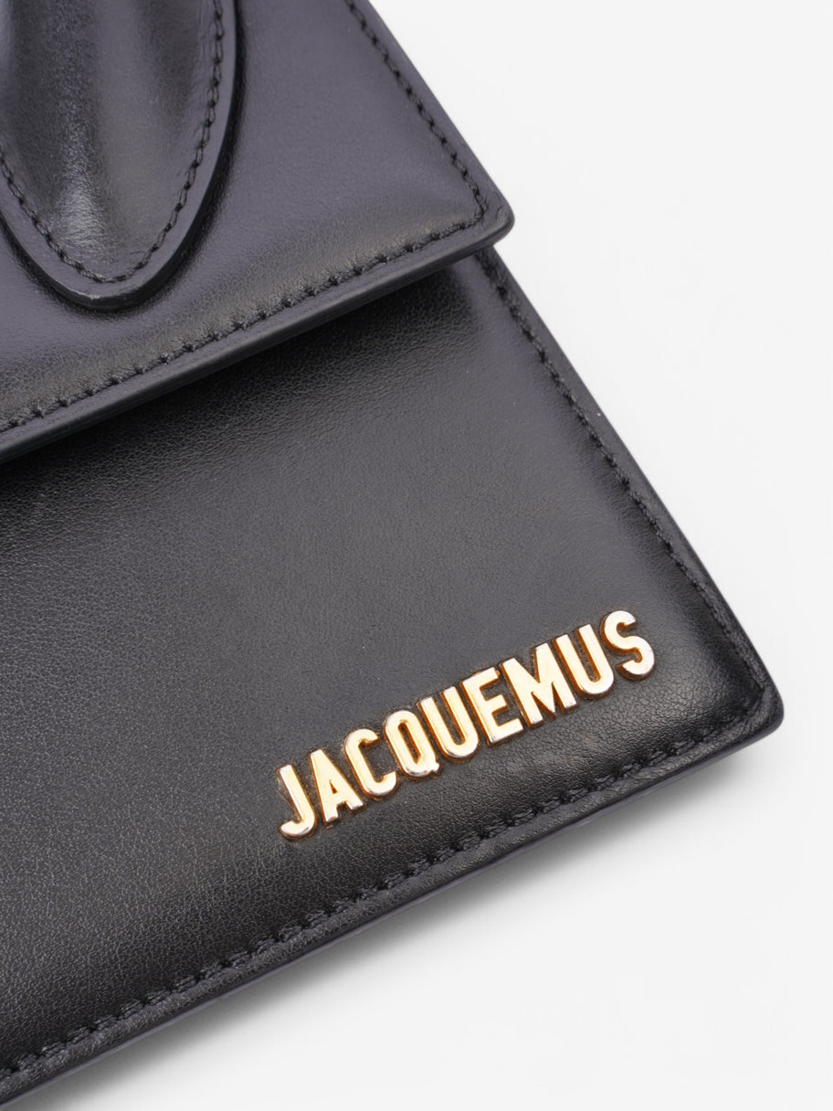 Jacquemus Le Chiquito Black Leather Moyen Image 7