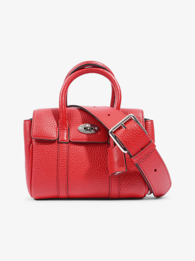  Mulberry Mini Bayswater Red Leather