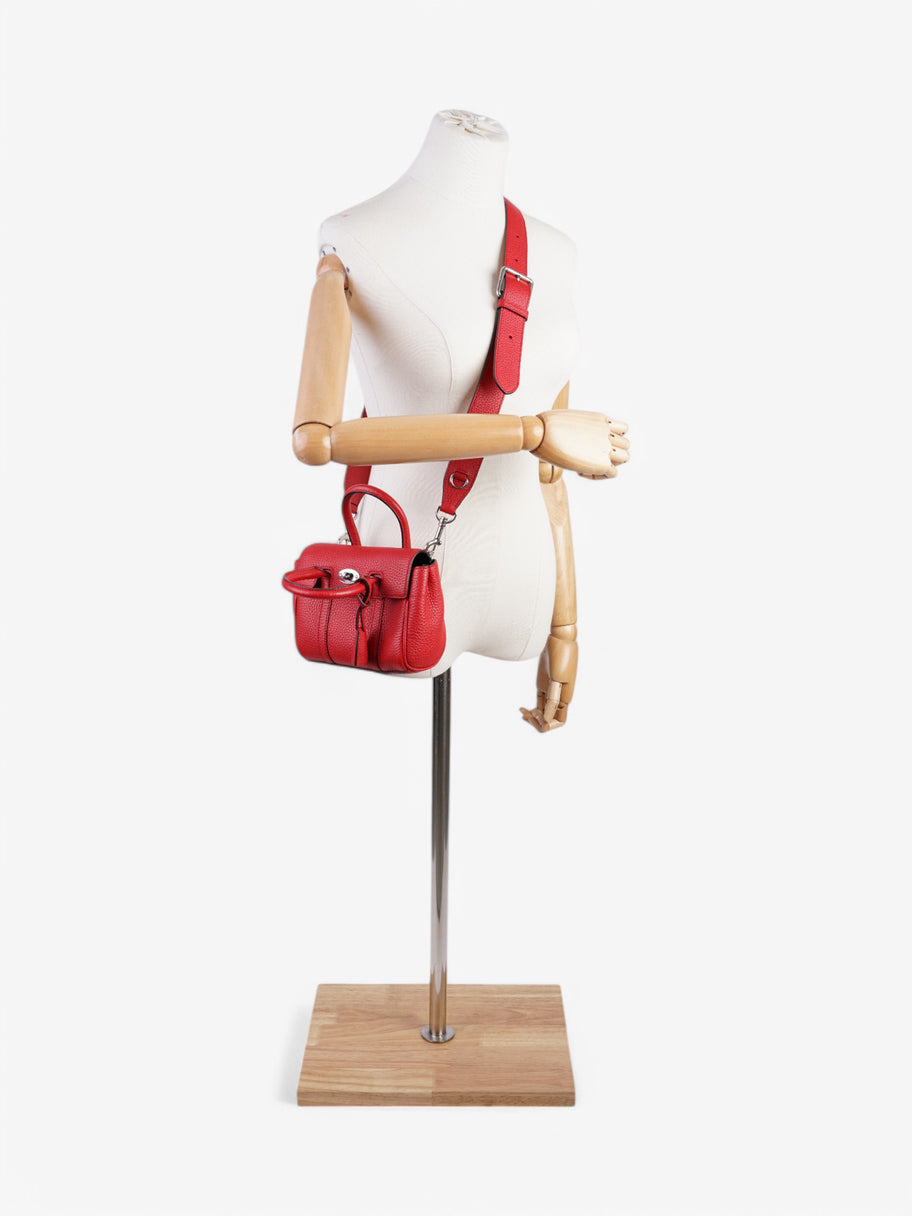 Mulberry Mini Bayswater Red Leather Image 2