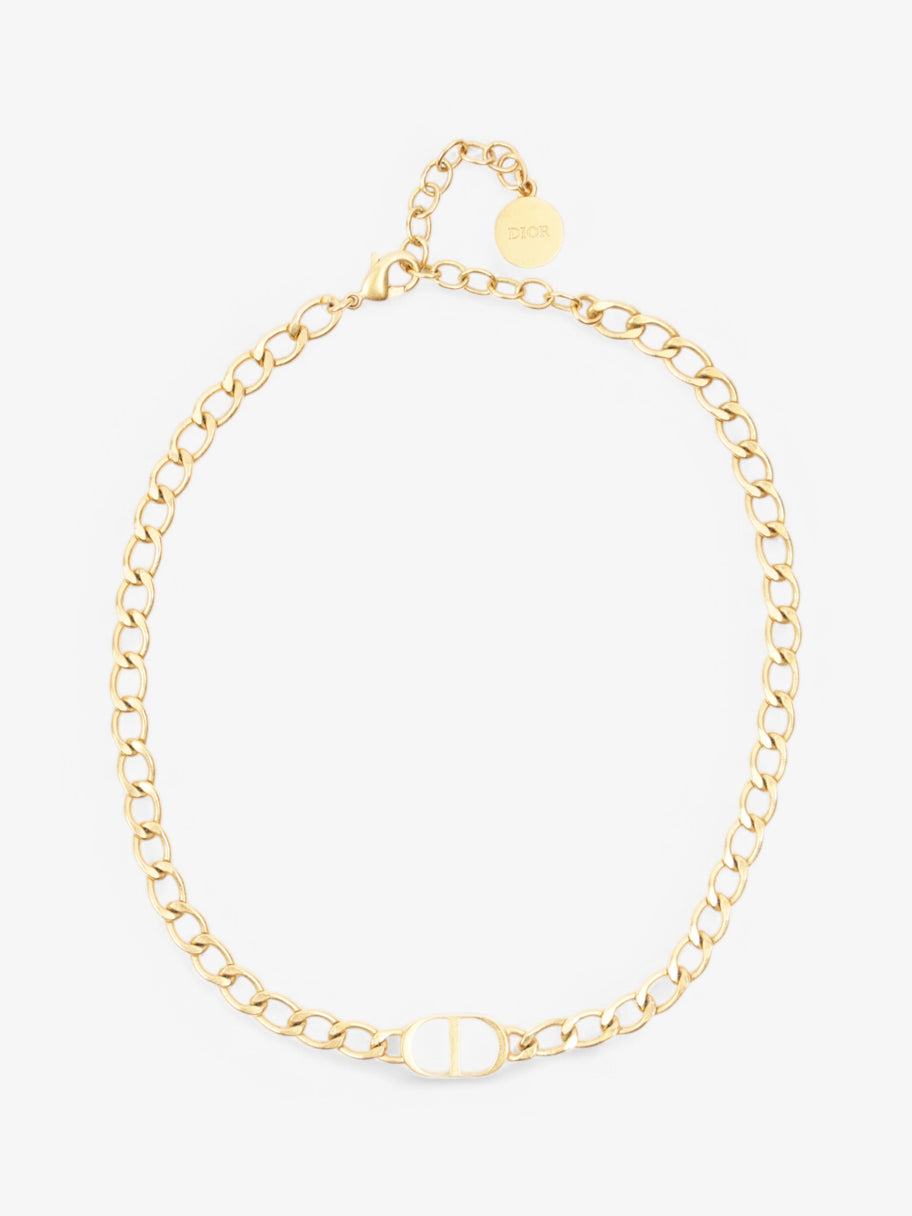 Christian Dior CD Necklace Gold Base Metal One size Image 1