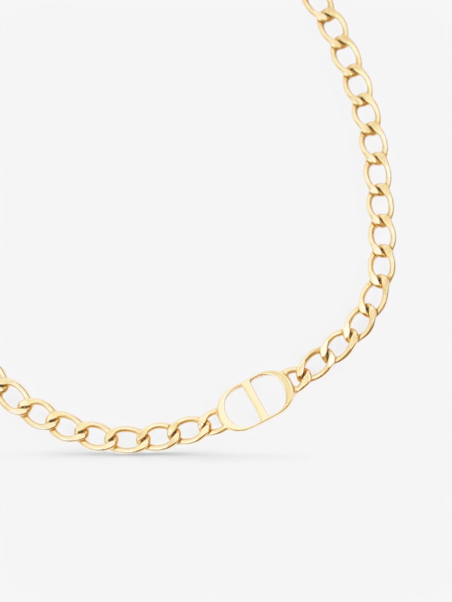 Christian Dior CD Necklace Gold Base Metal One size Image 2