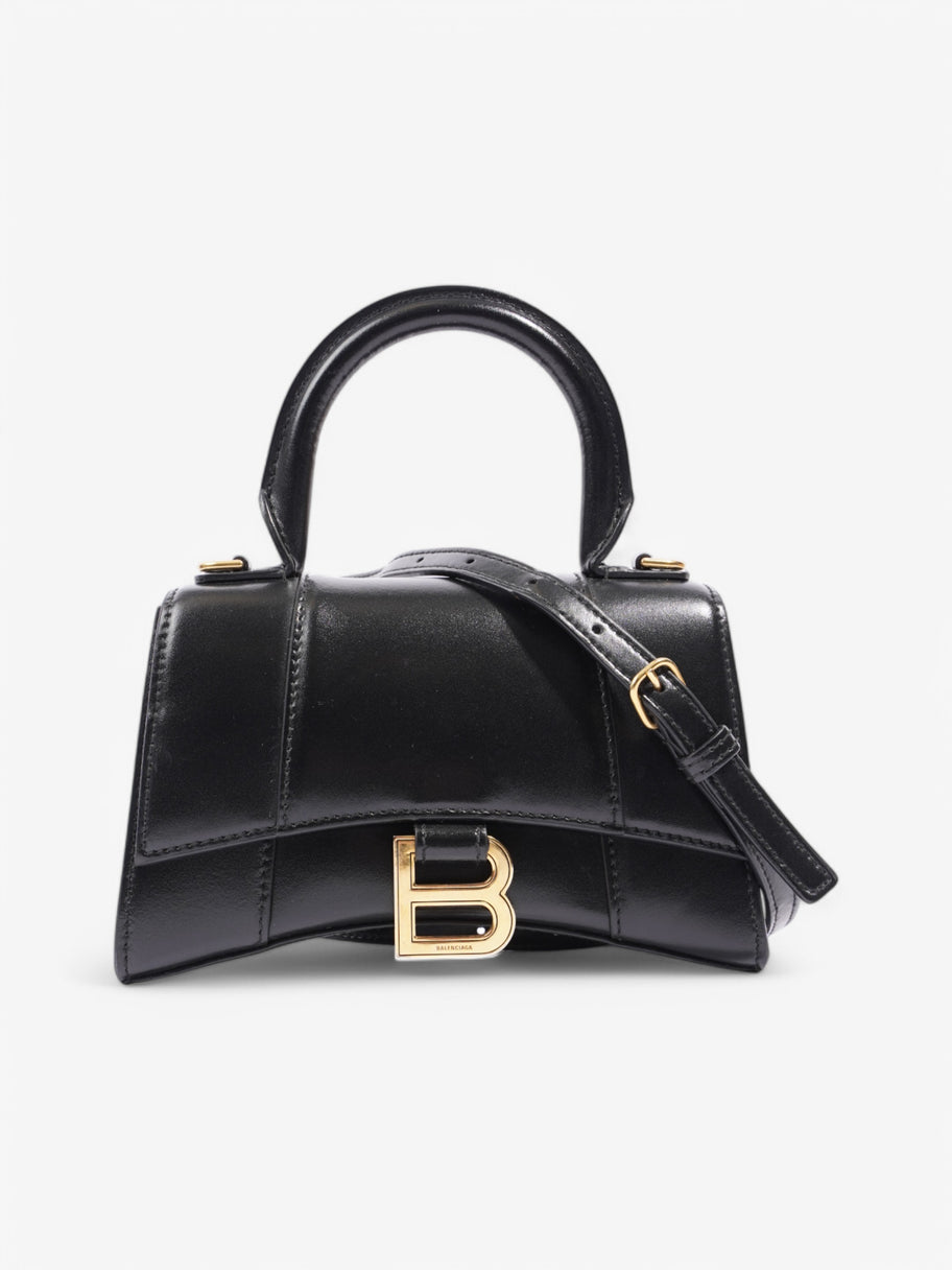 Balenciaga Hourglass Black Calfskin Leather XS Image 1