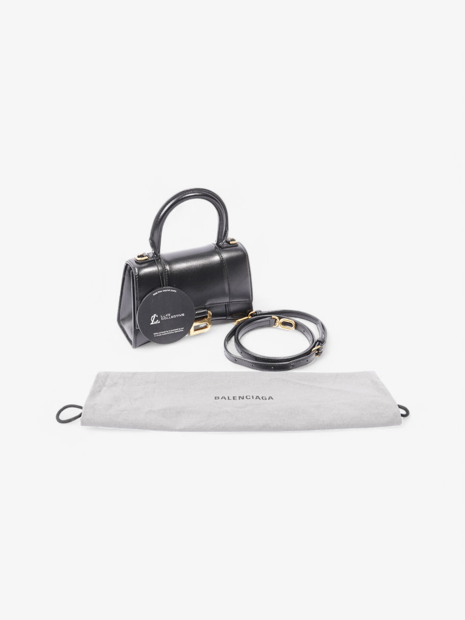 Balenciaga Hourglass Black Calfskin Leather XS Image 10