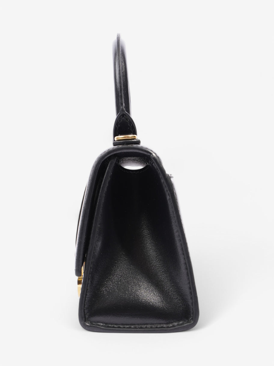 Balenciaga Hourglass Black Calfskin Leather XS Image 3