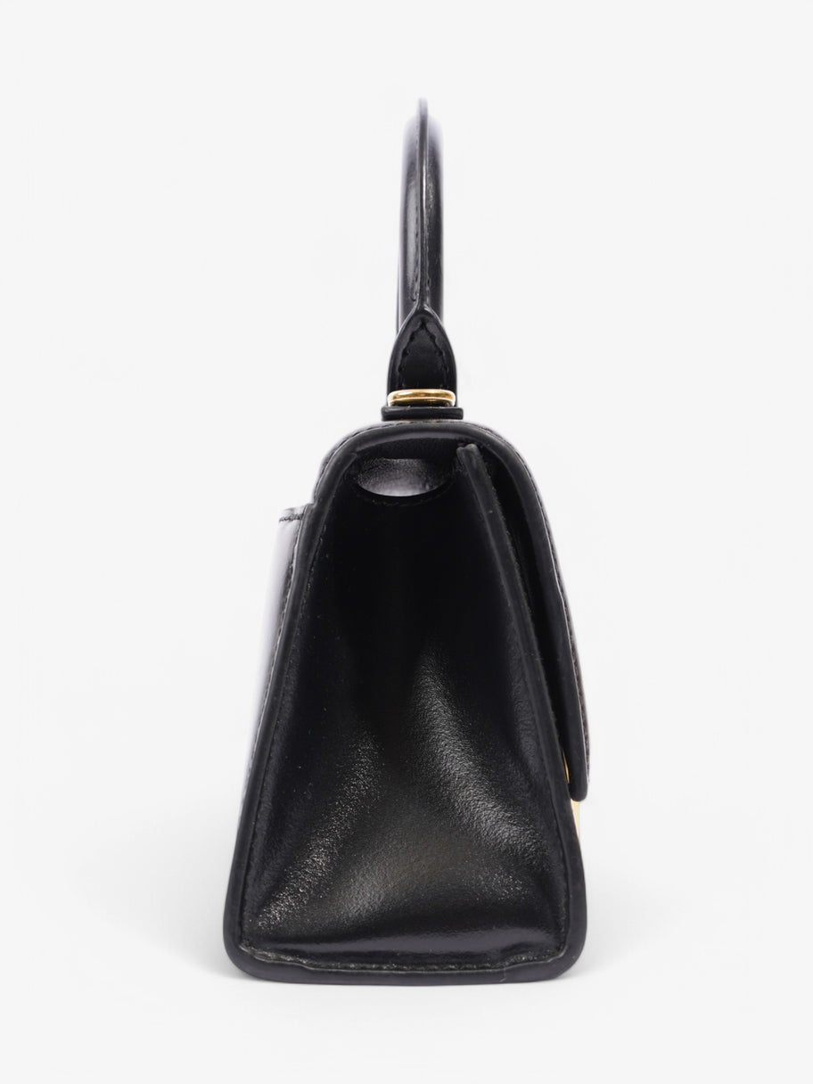 Balenciaga Hourglass Black Calfskin Leather XS Image 5
