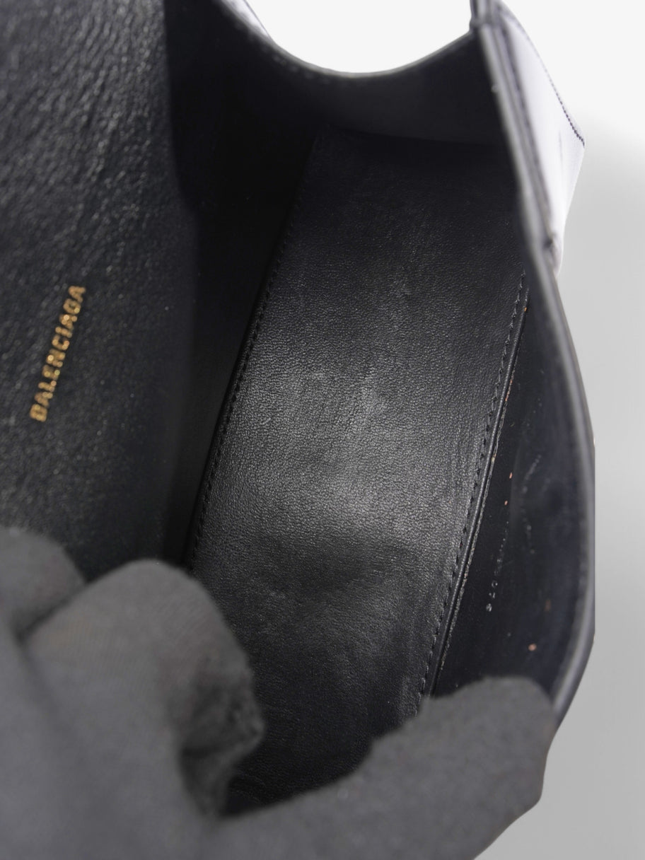 Balenciaga Hourglass Black Calfskin Leather XS Image 9